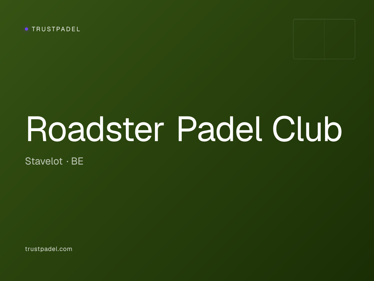 Roadster Padel Club padel club