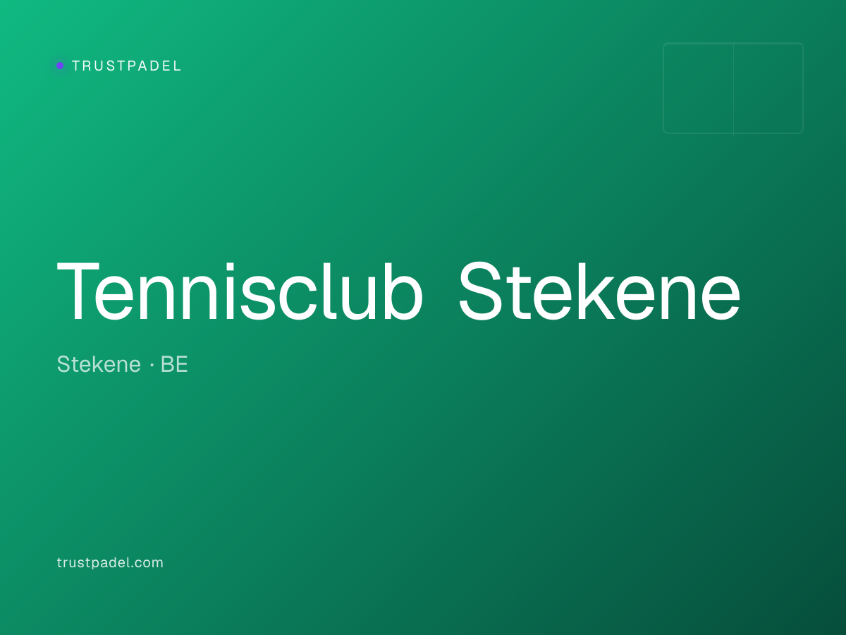 Tennisclub Stekene padel club