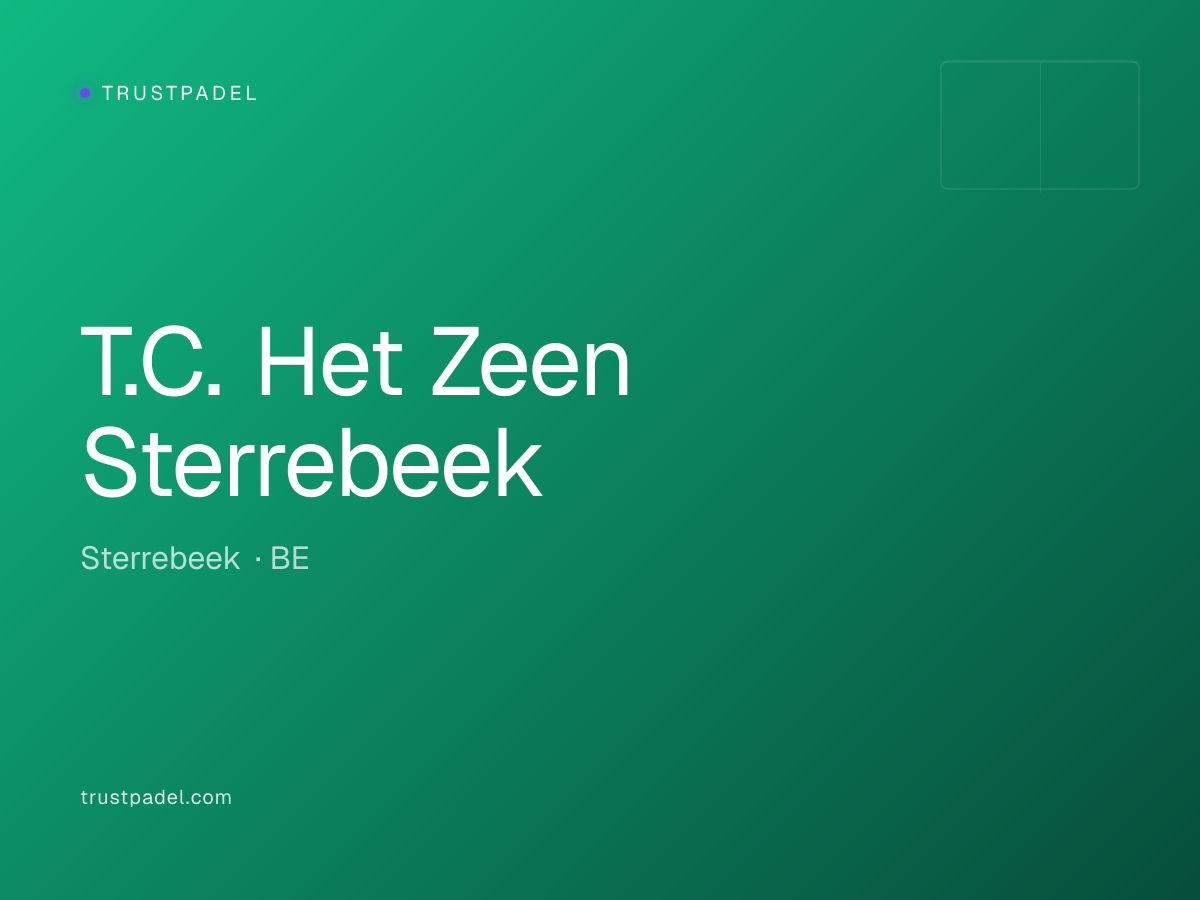 T.C. Het Zeen Sterrebeek padel club