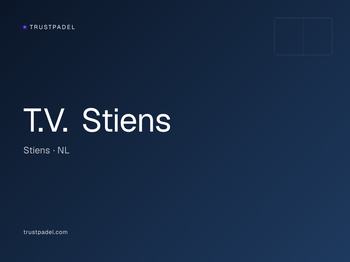 T.V. Stiens padel club
