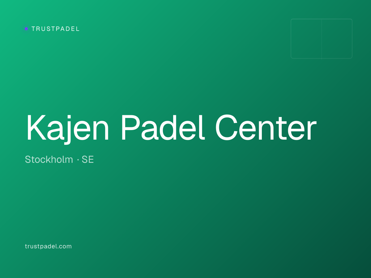 Kajen Padel Center padel club