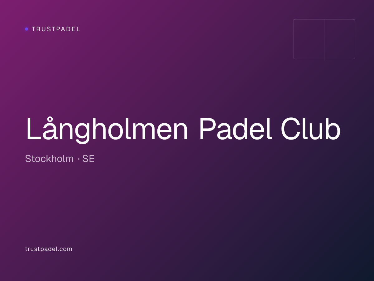Långholmen Padel Club padel club