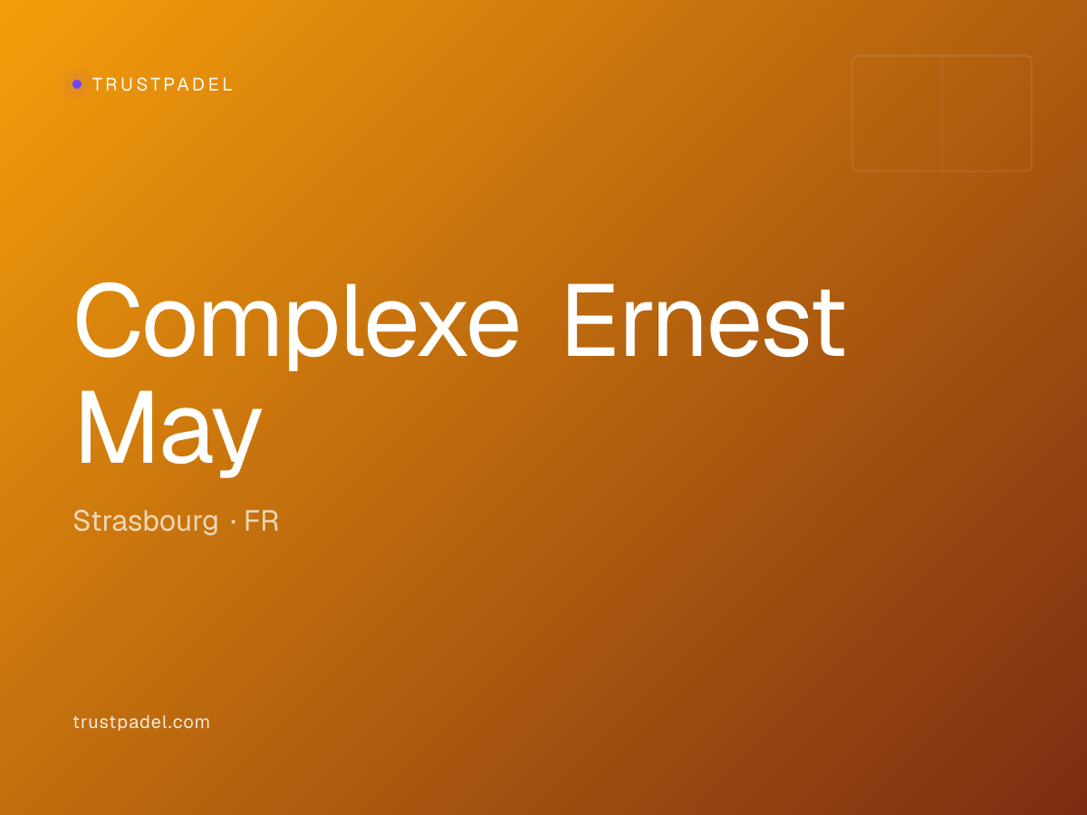 Complexe Ernest May padel club
