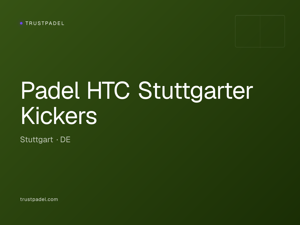 Padel HTC Stuttgarter Kickers padel club
