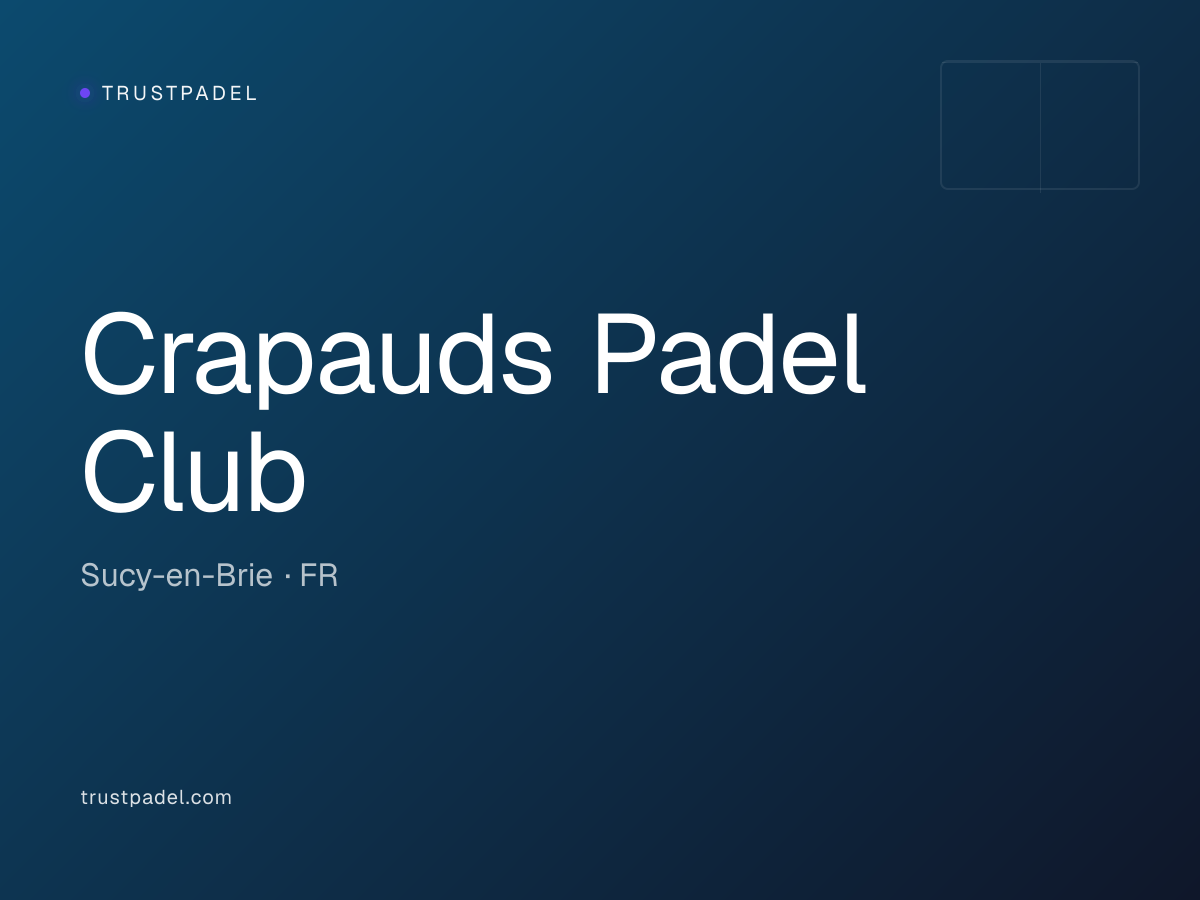 Crapauds Padel Club padel club