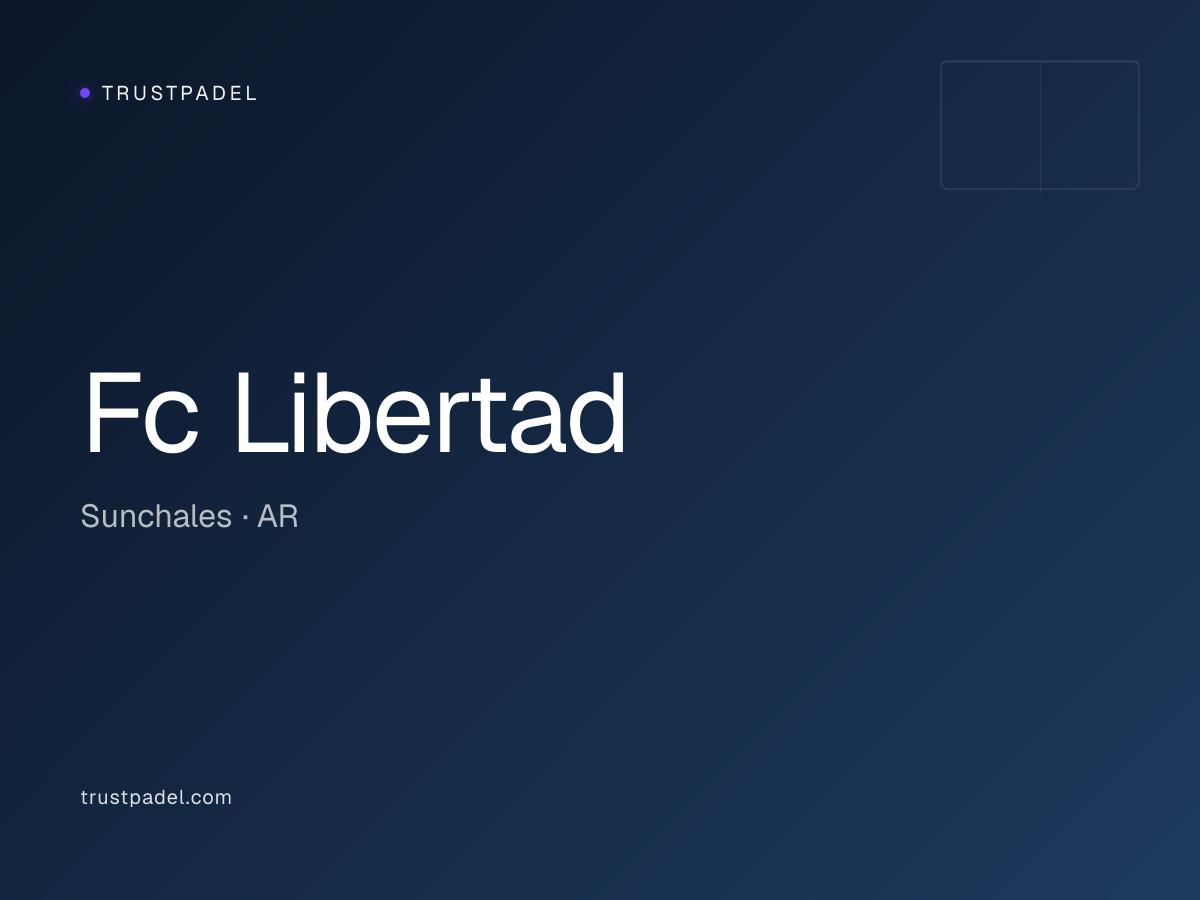 Fc Libertad padel club