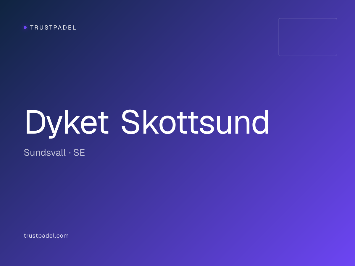 Dyket Skottsund padel club