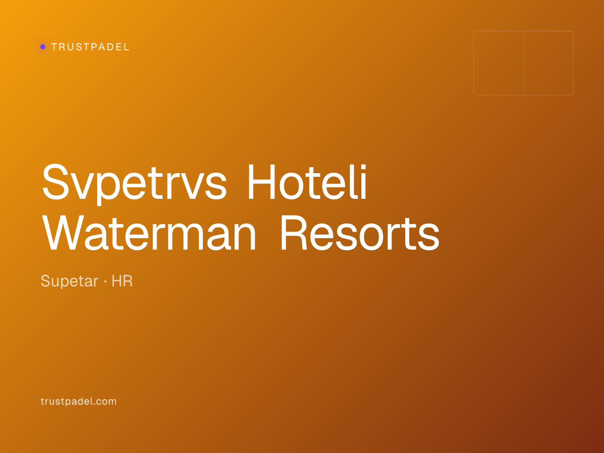 Svpetrvs Hoteli Waterman Resorts padel club