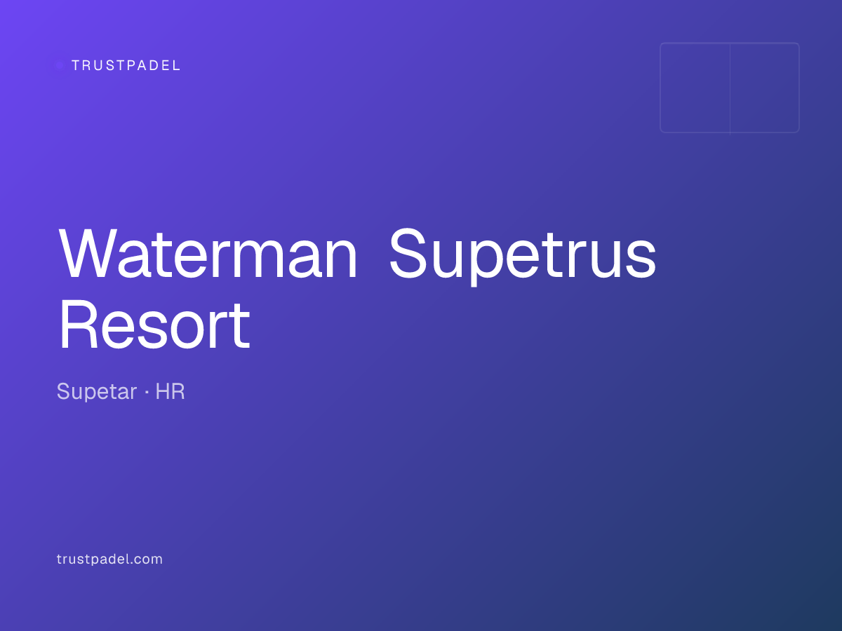 Waterman Supetrus Resort padel club