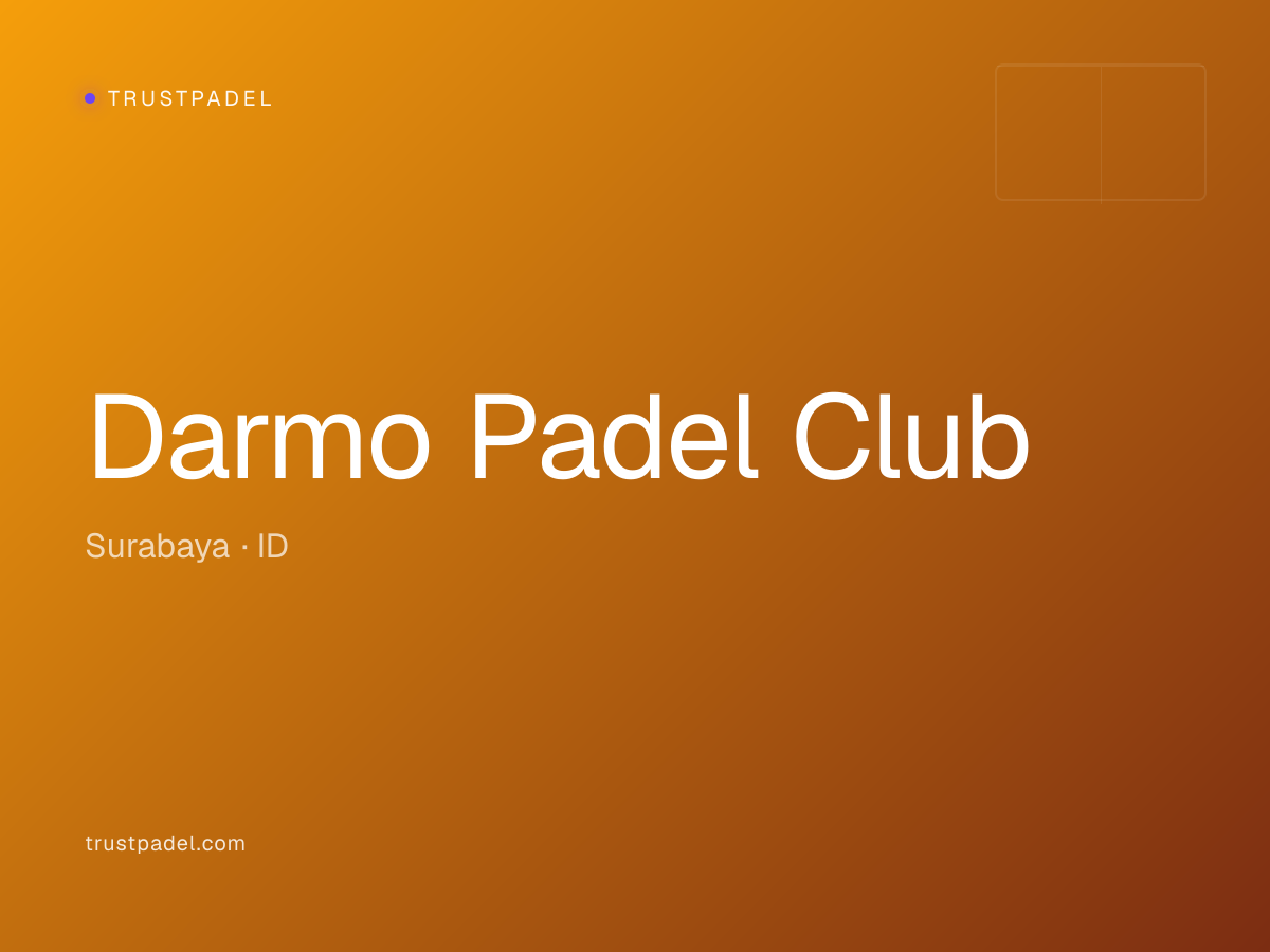 Darmo Padel Club padel club