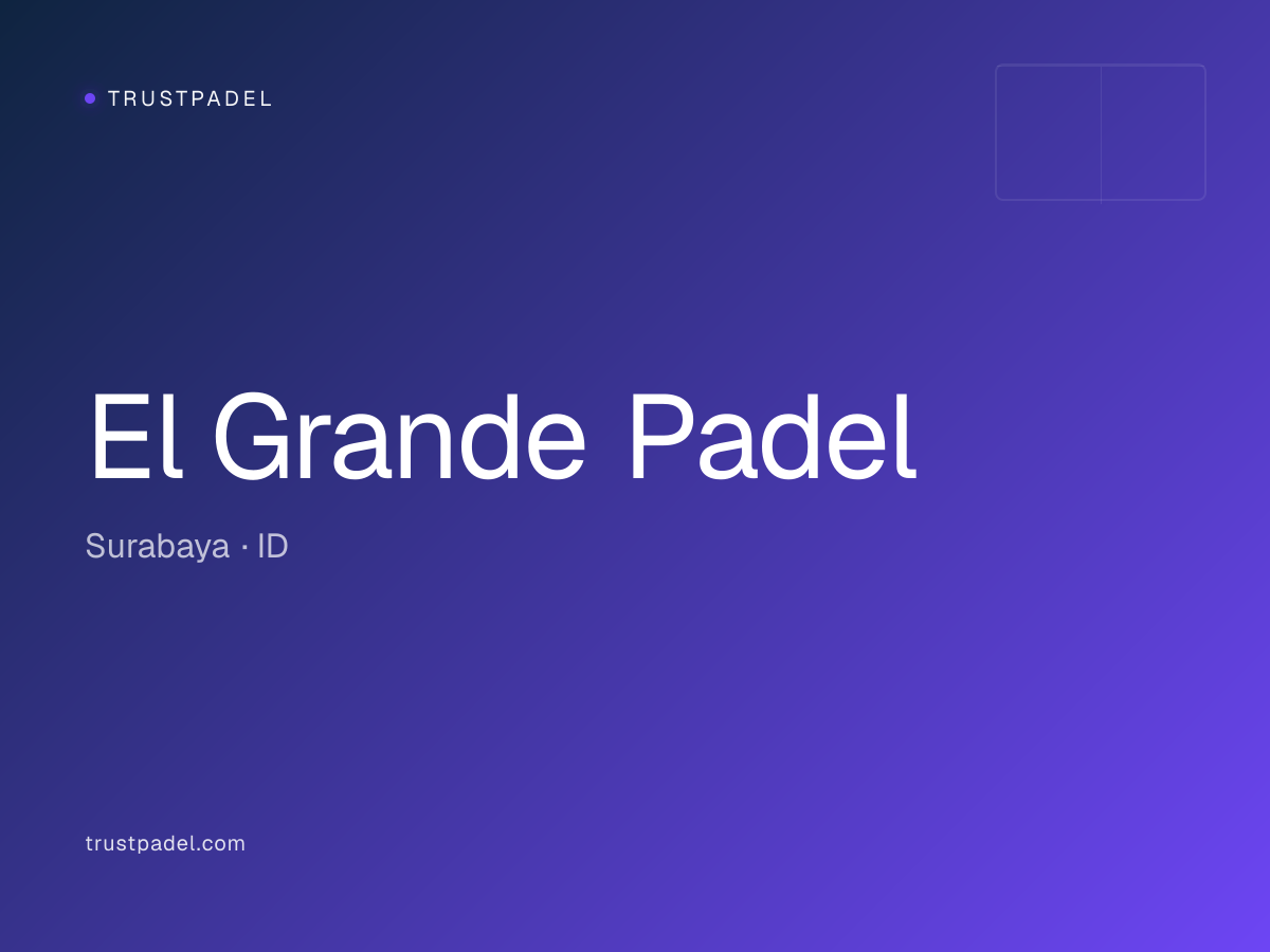 El Grande Padel padel club