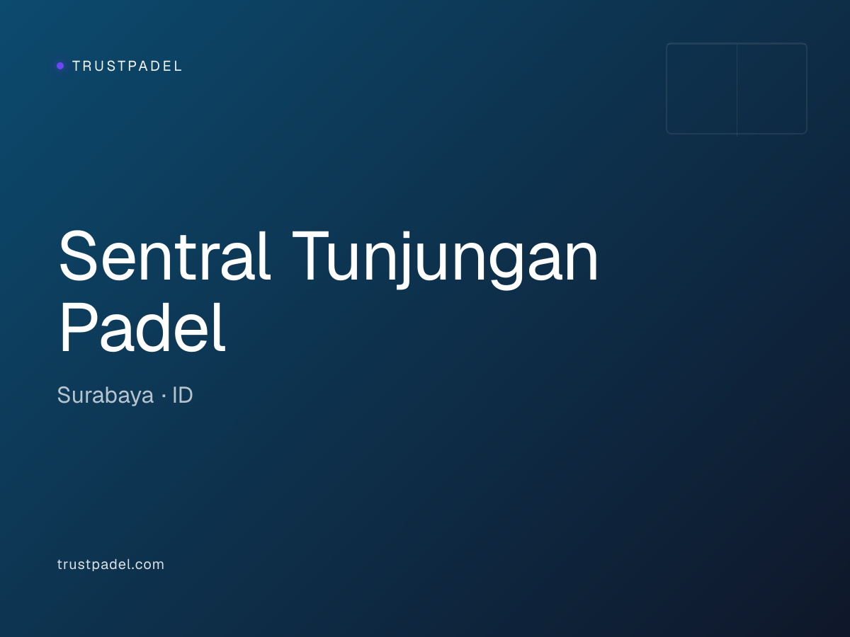 Sentral Tunjungan Padel padel club