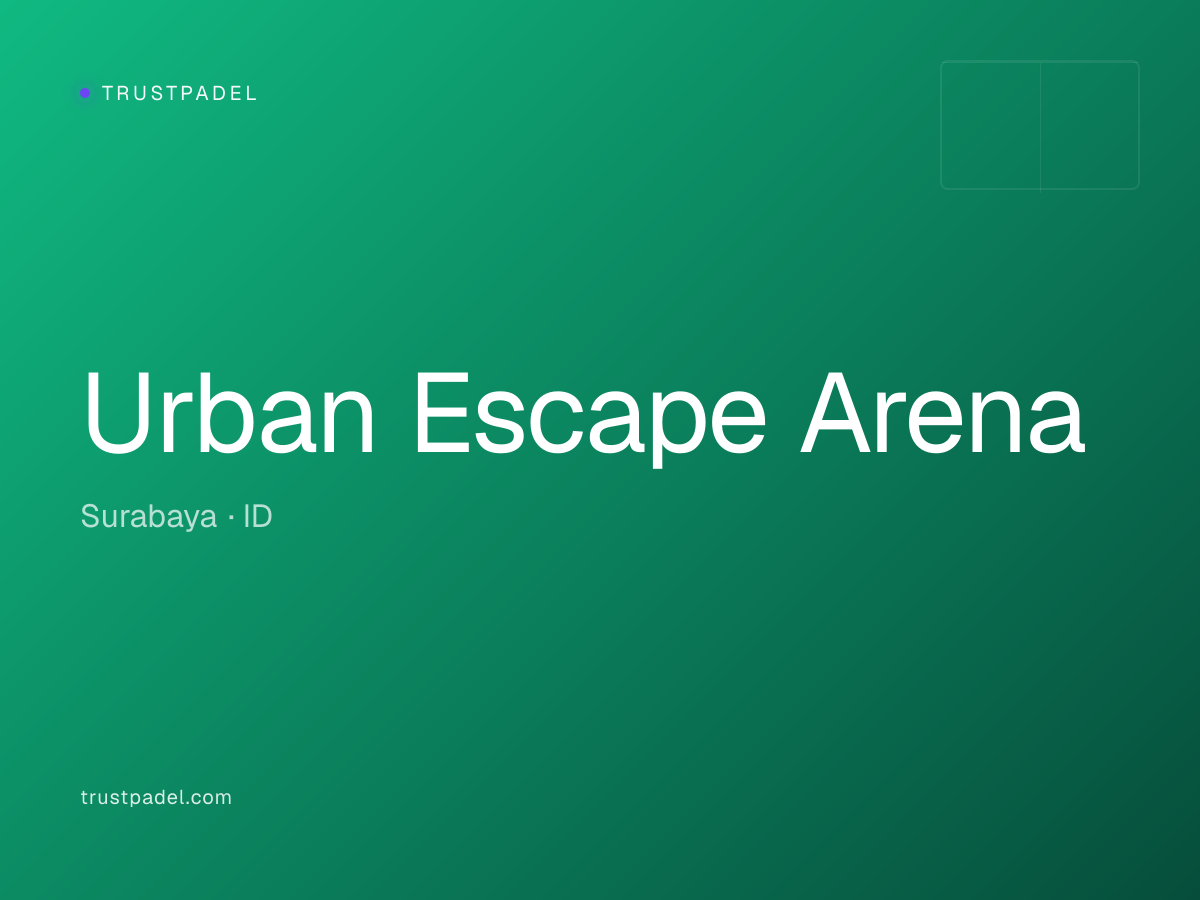Urban Escape Arena padel club