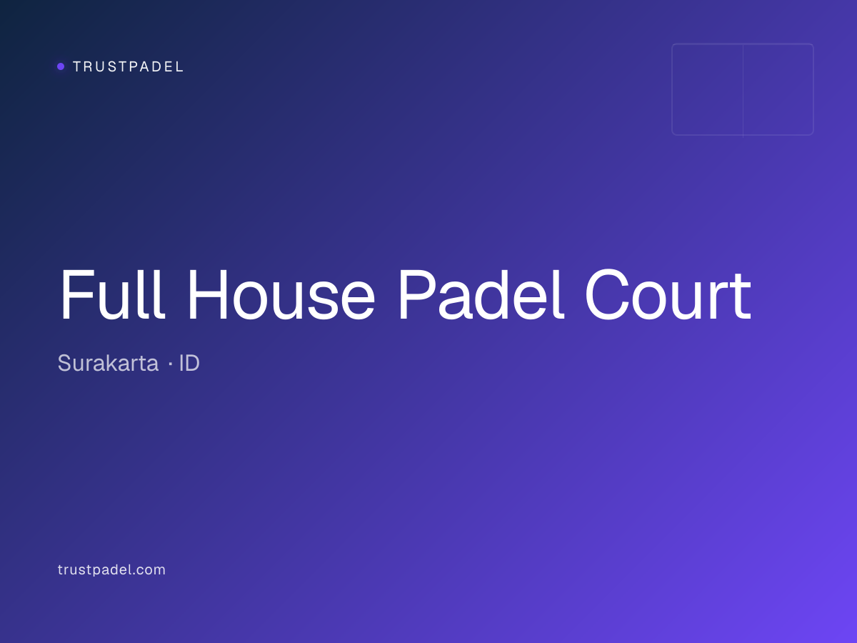 Full House Padel Court padel club