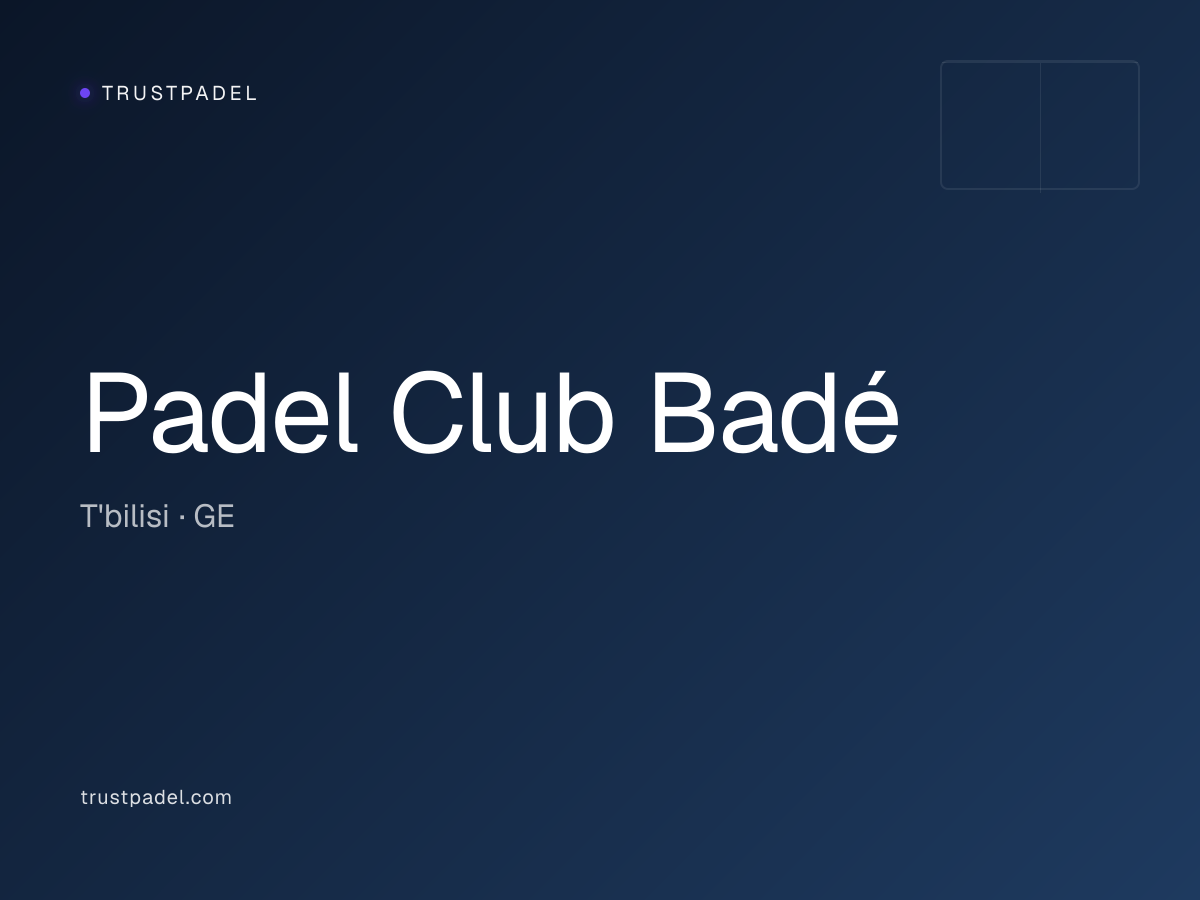 Padel Club Badé padel club