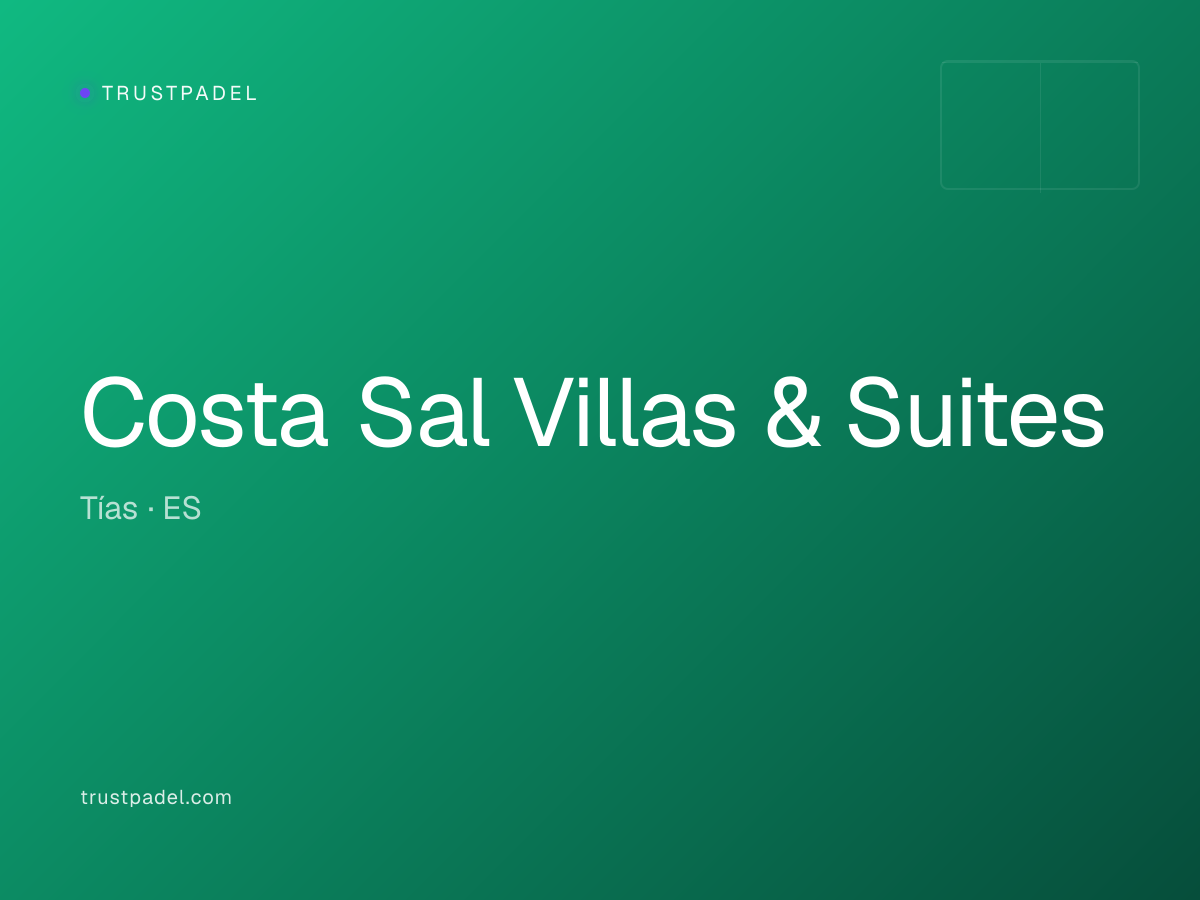 Costa Sal Villas & Suites padel club
