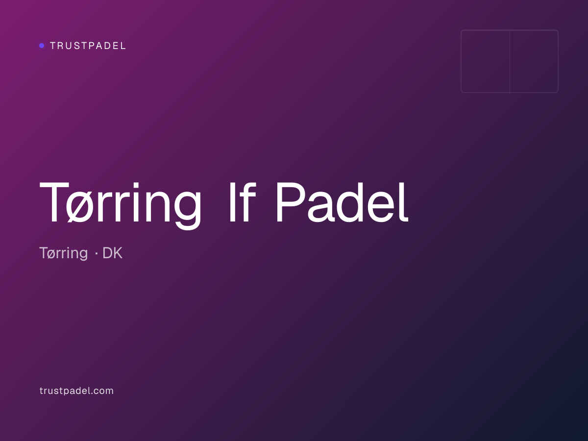 Tørring If Padel padel club