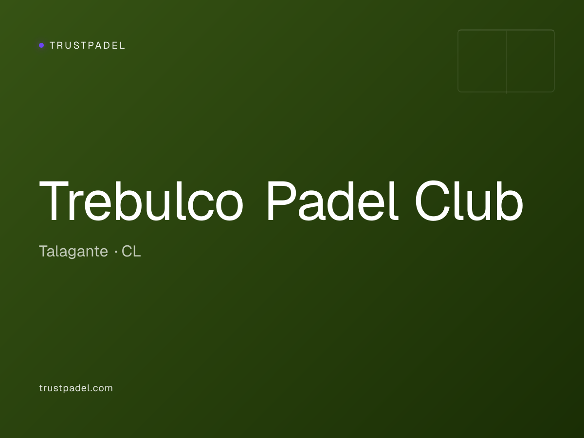 Trebulco Padel Club padel club