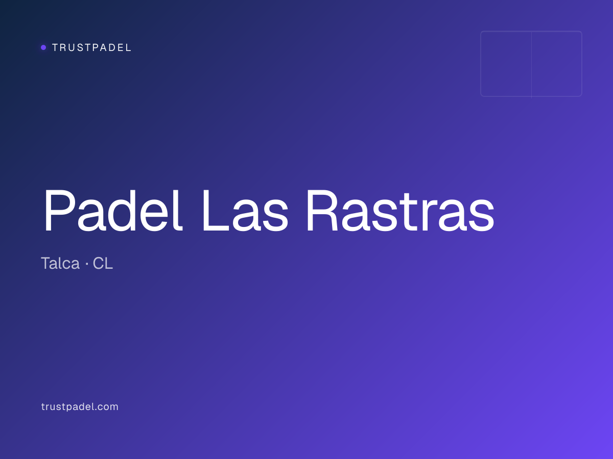 Padel Las Rastras padel club
