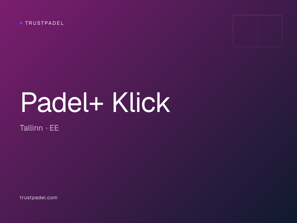 Padel+ Klick padel club