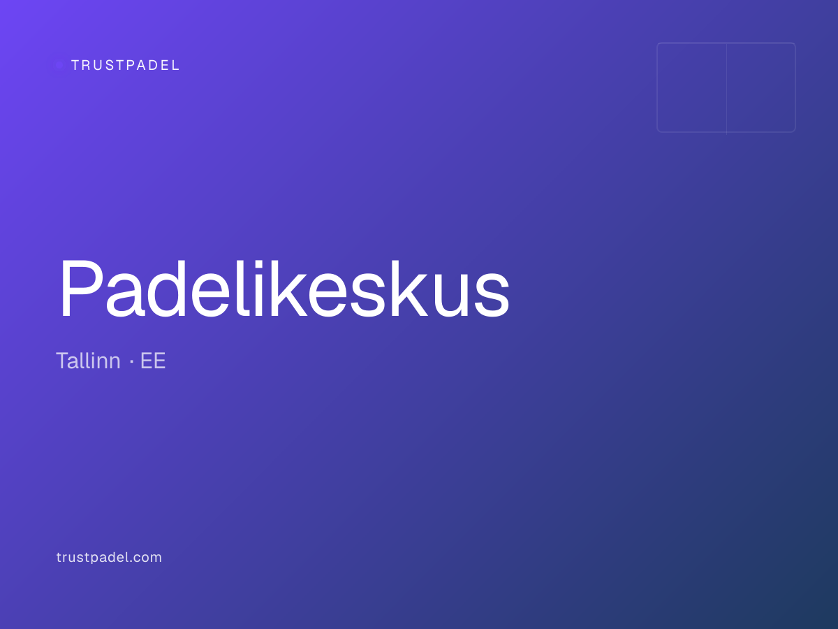 Padelikeskus padel club
