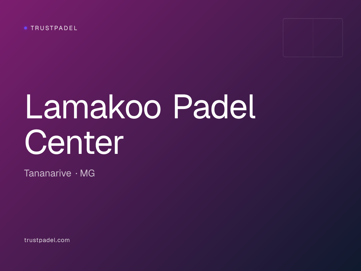 Lamakoo Padel Center padel club