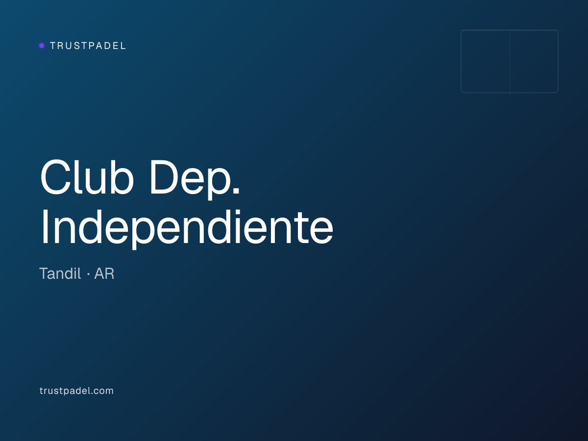 Club Dep. Independiente padel club