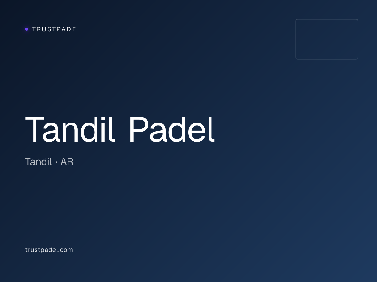 Tandil Padel padel club