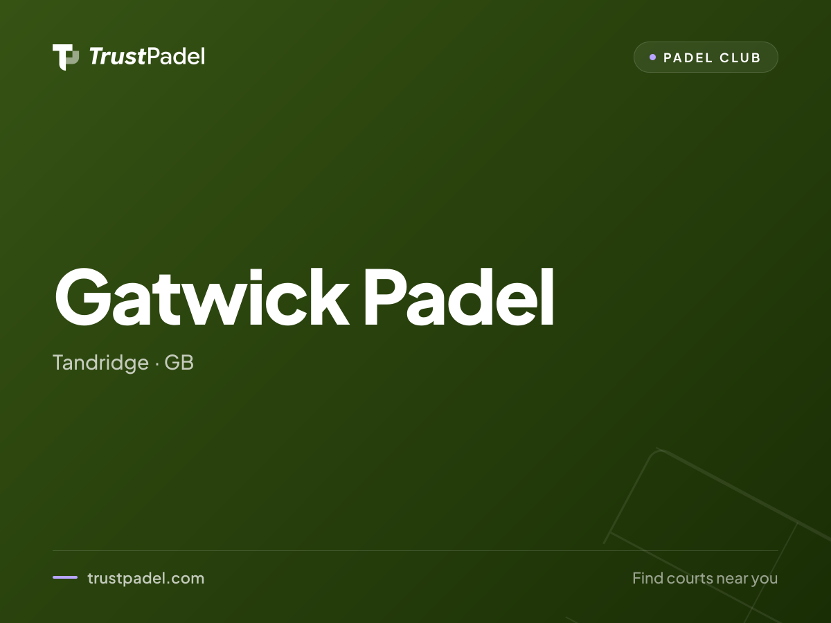 Gatwick Padel padel club