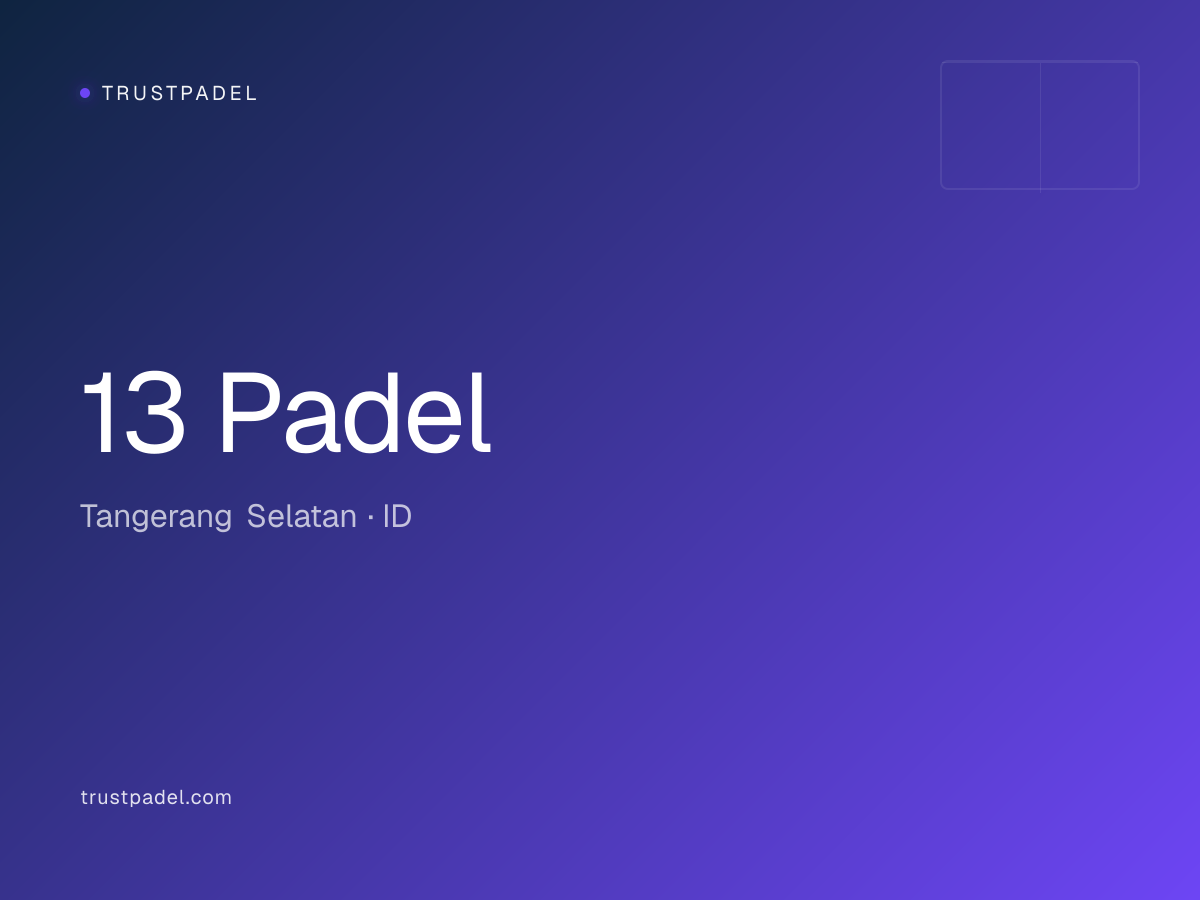 13 Padel padel club