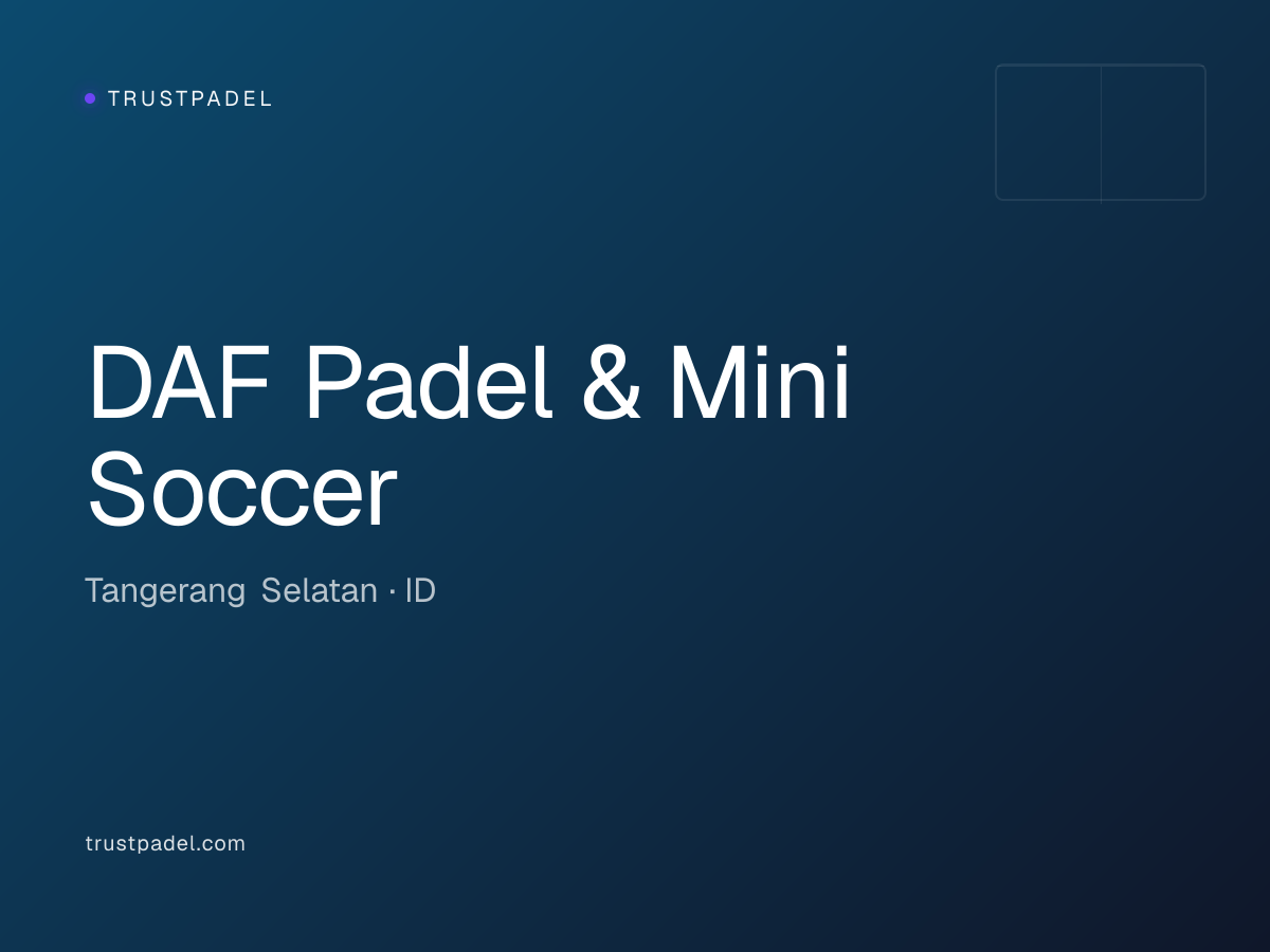 DAF Padel & Mini Soccer padel club