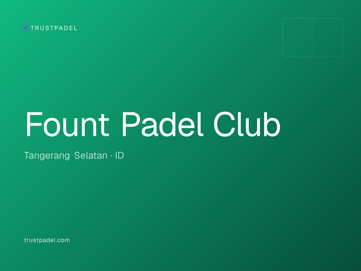 Fount Padel Club padel club