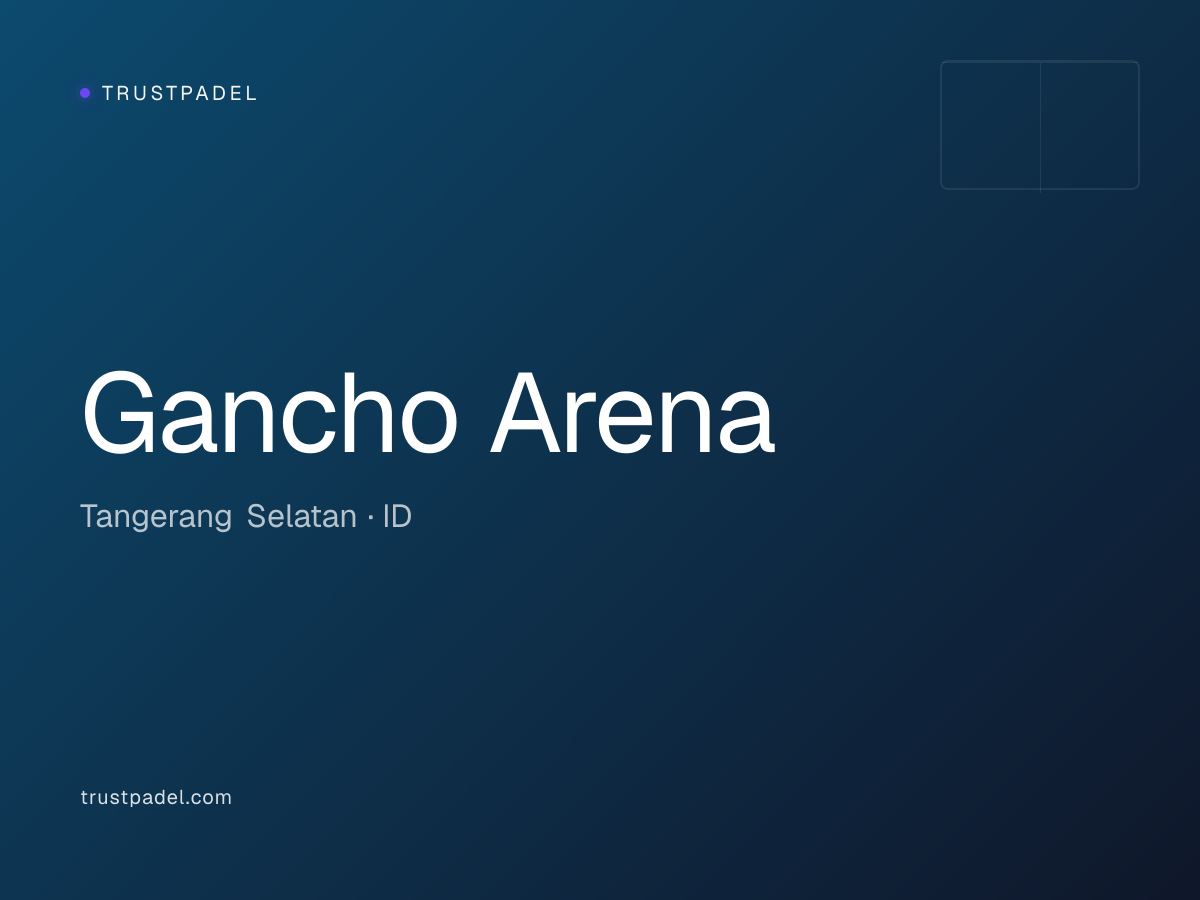Gancho Arena padel club