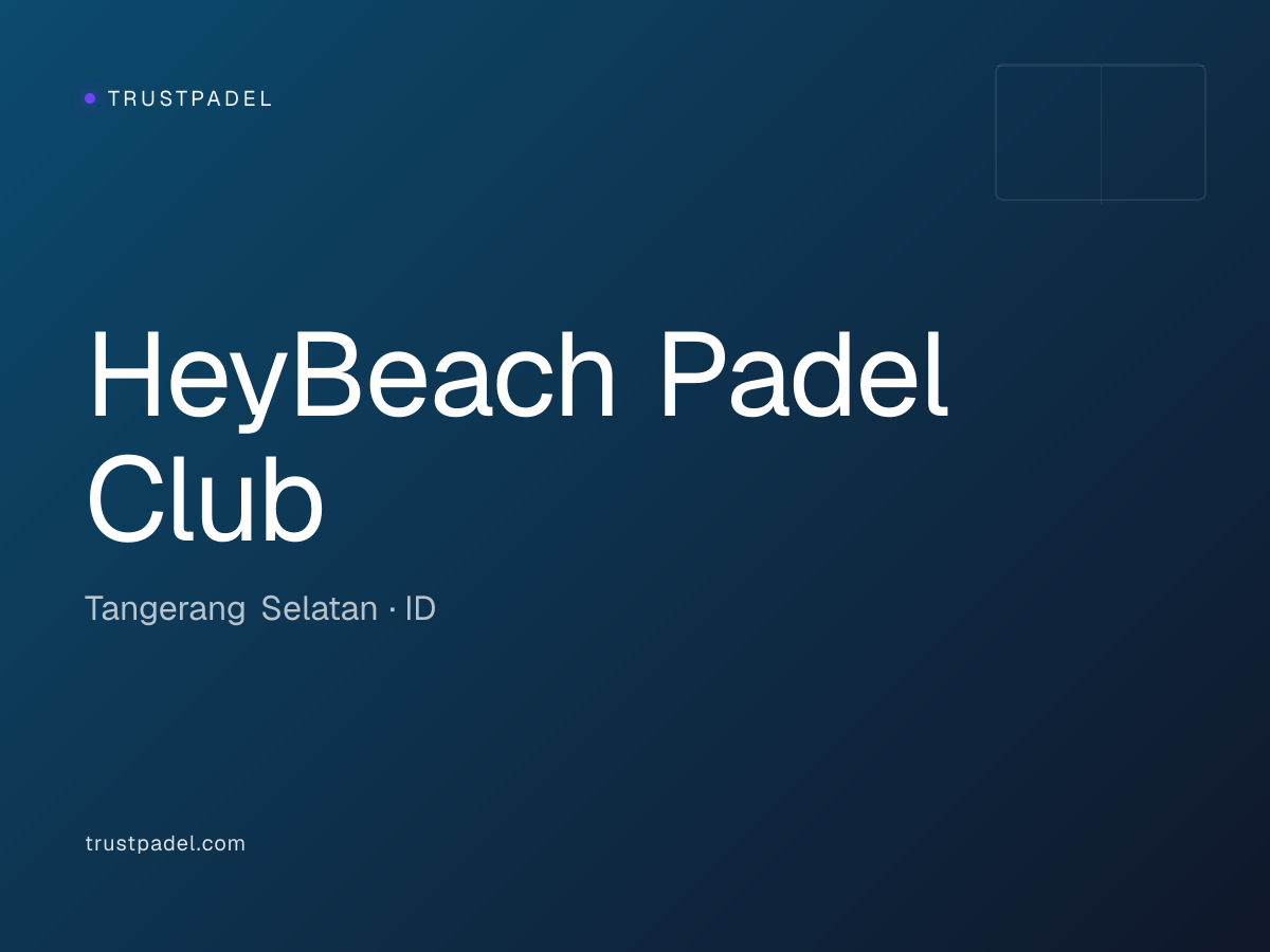 HeyBeach Padel Club padel club