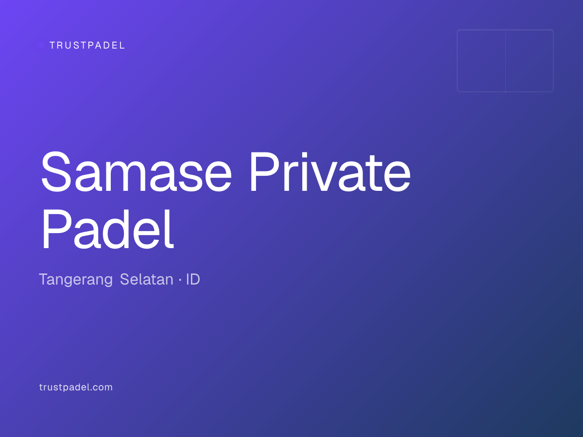 Samase Private Padel padel club