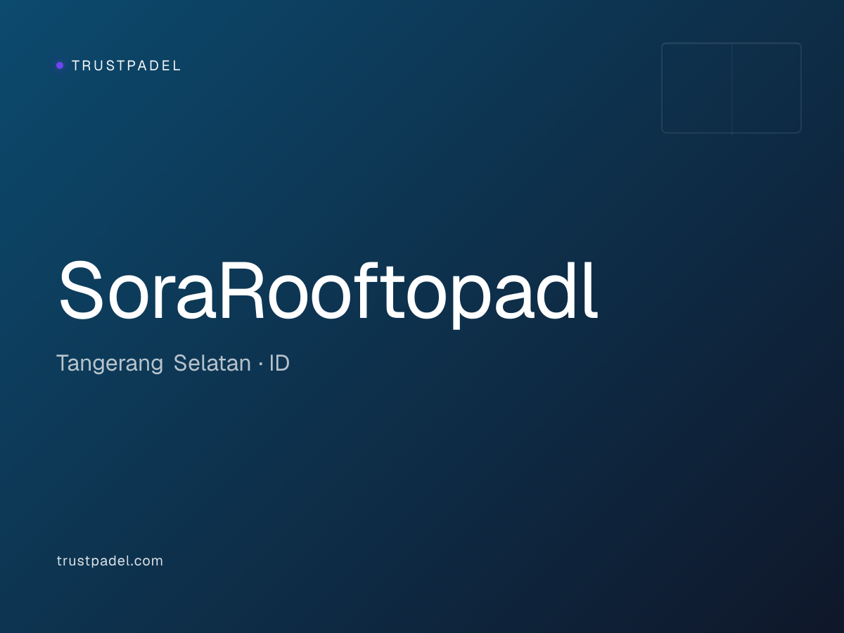 SoraRooftopadl padel club