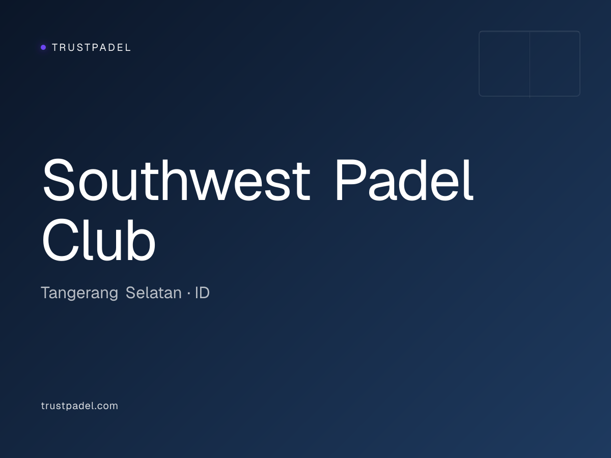Southwest Padel Club padel club