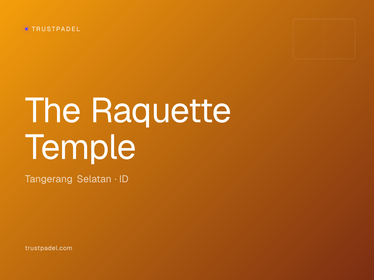 The Raquette Temple padel club