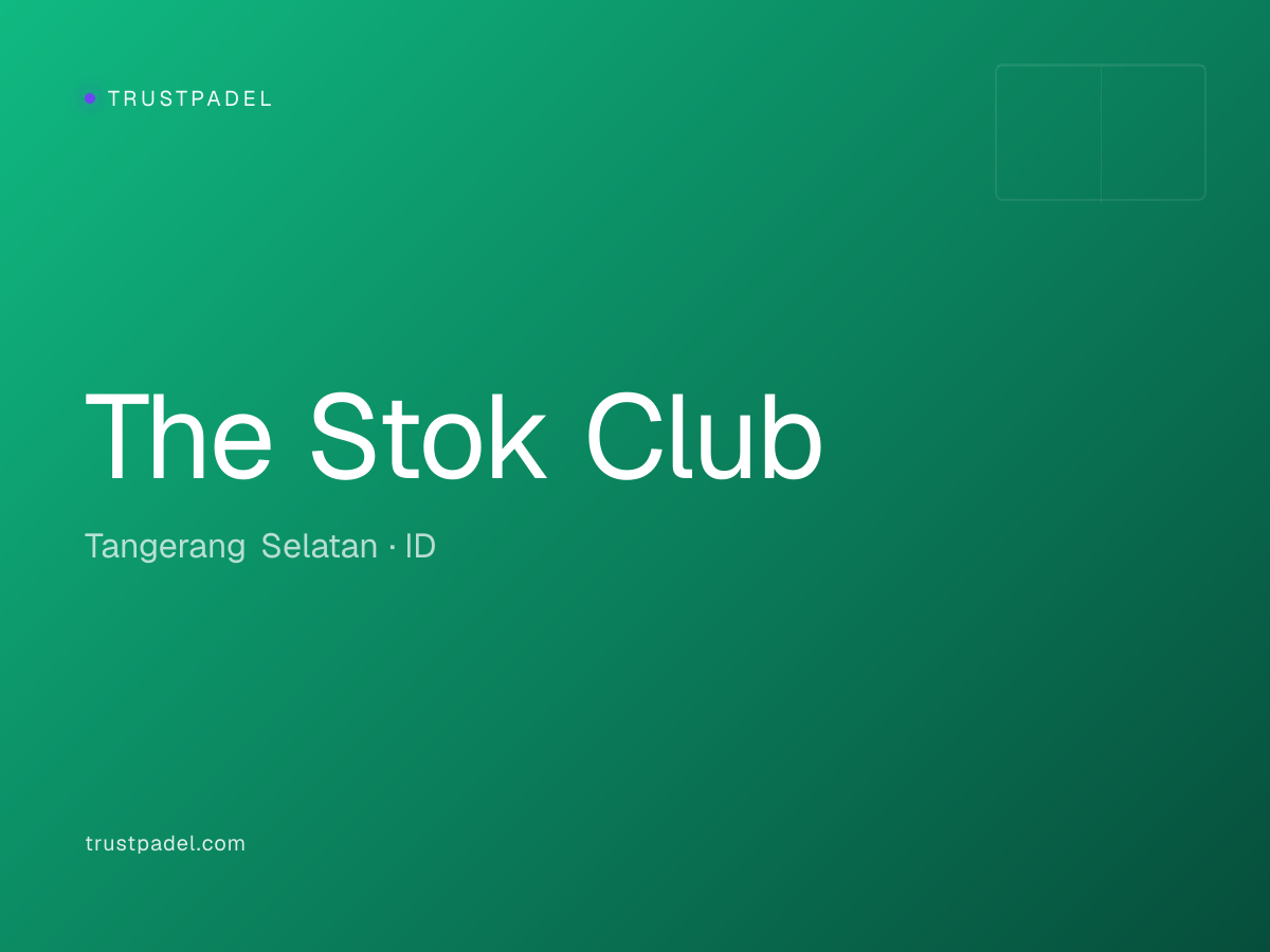 The Stok Club padel club