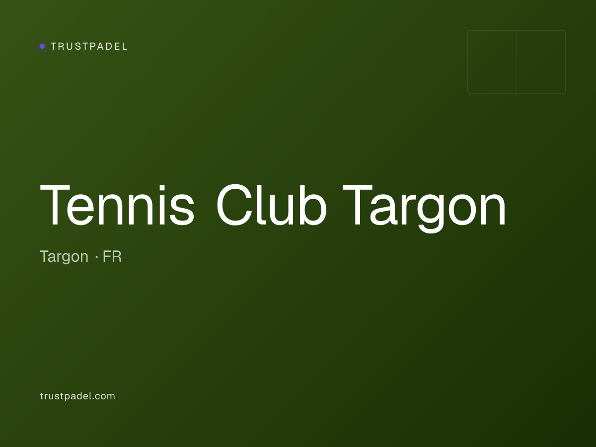 Tennis Club Targon padel club