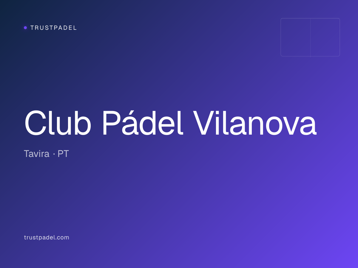 Club Pádel Vilanova padel club