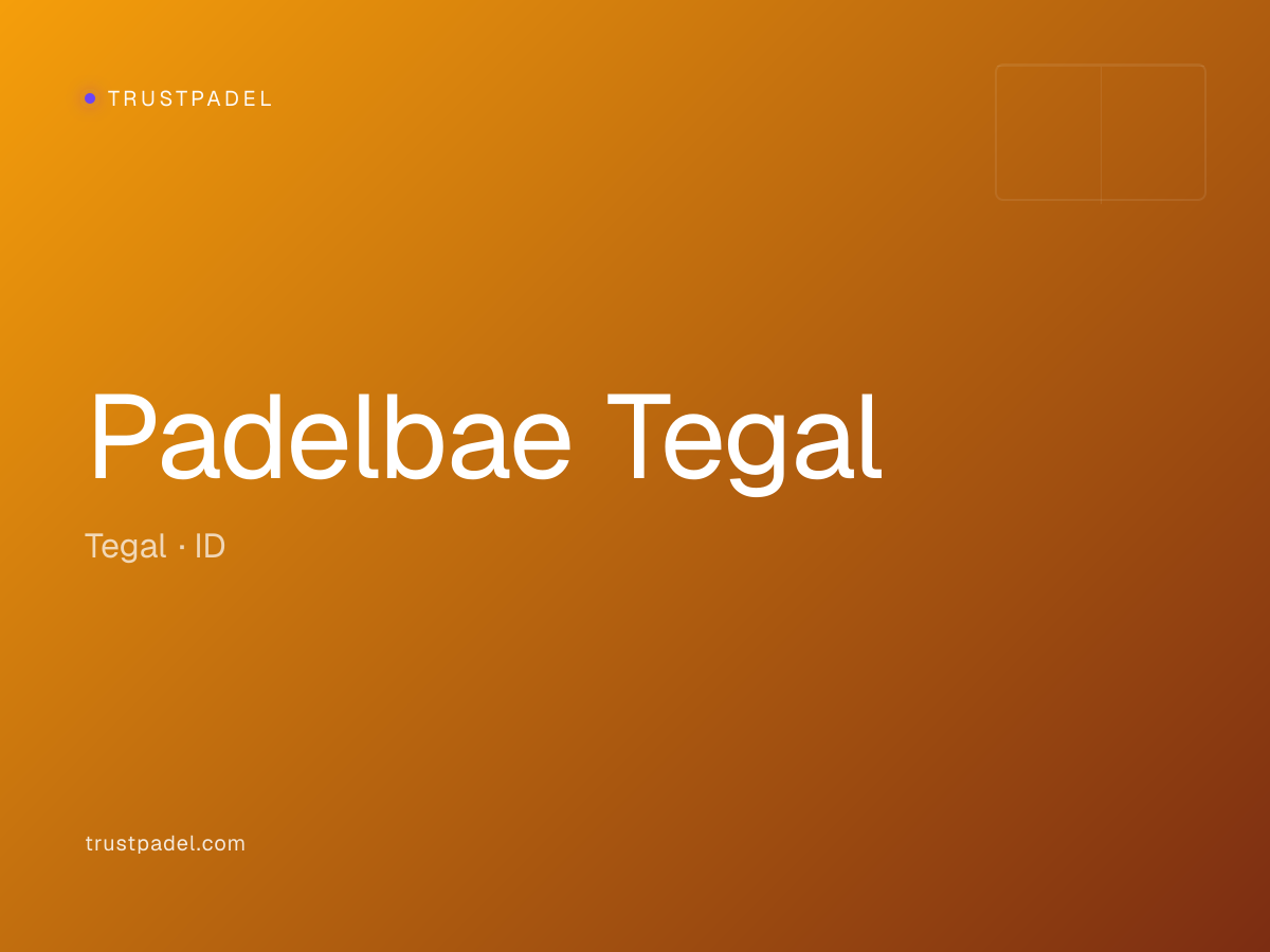 Padelbae Tegal padel club