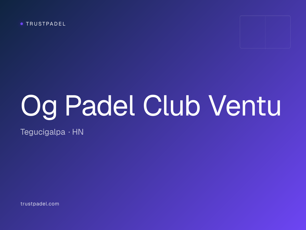 Og Padel Club Ventu padel club