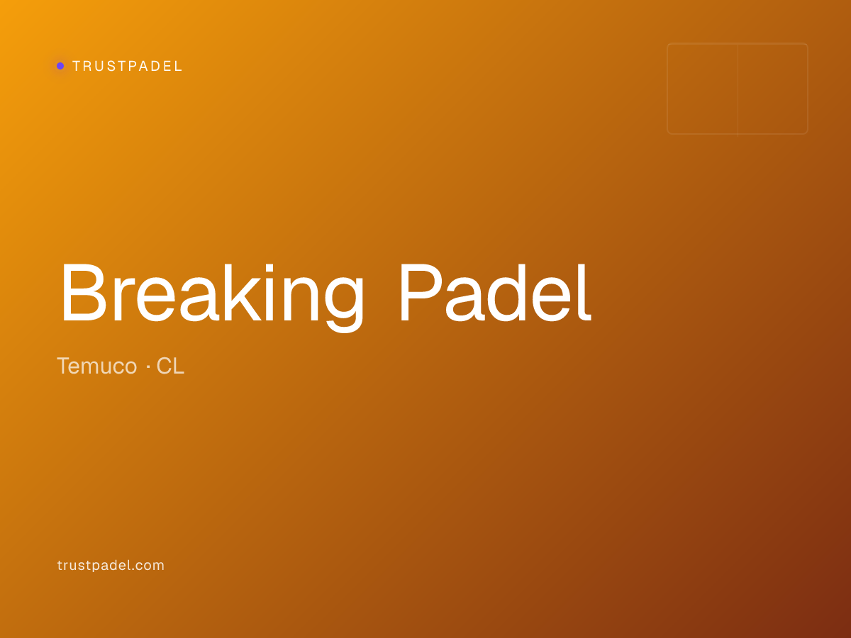 Breaking Padel padel club