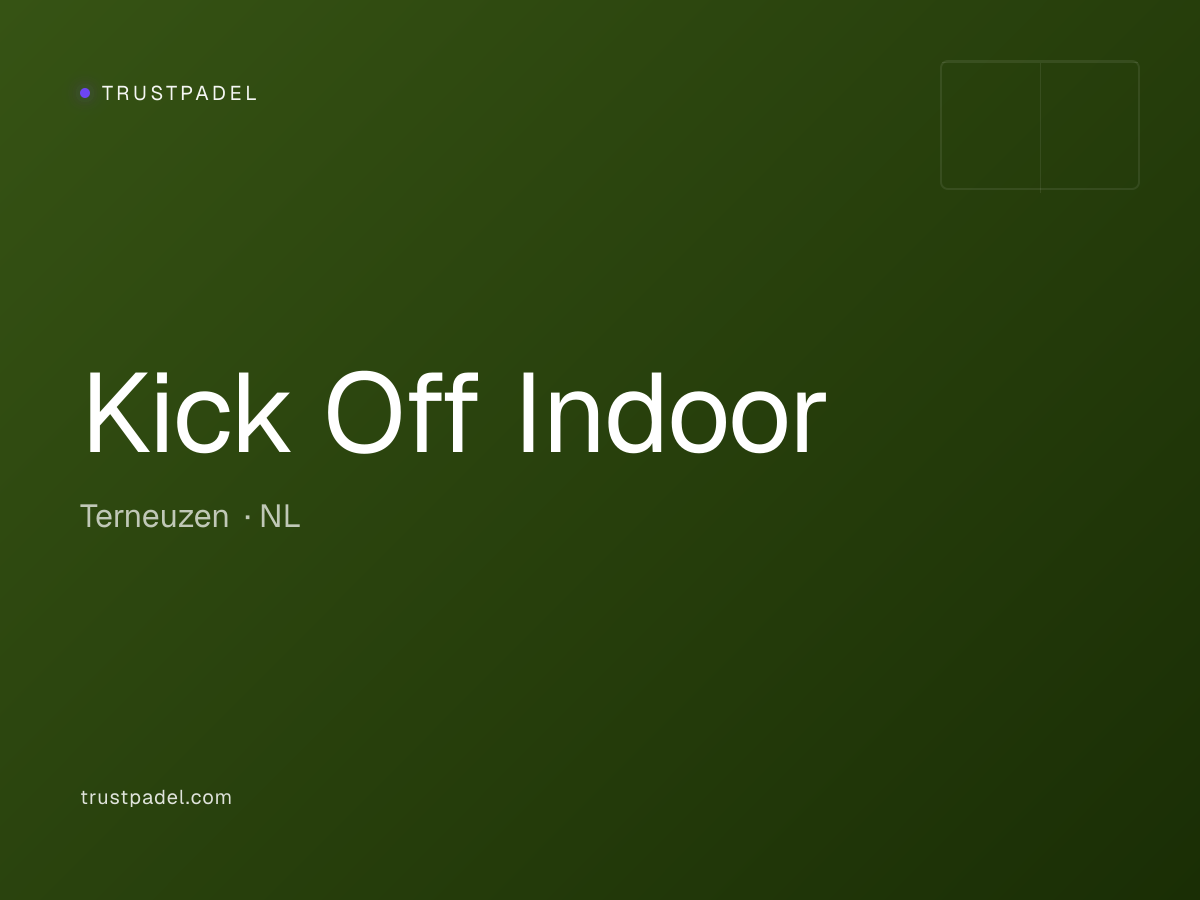 Kick Off Indoor padel club
