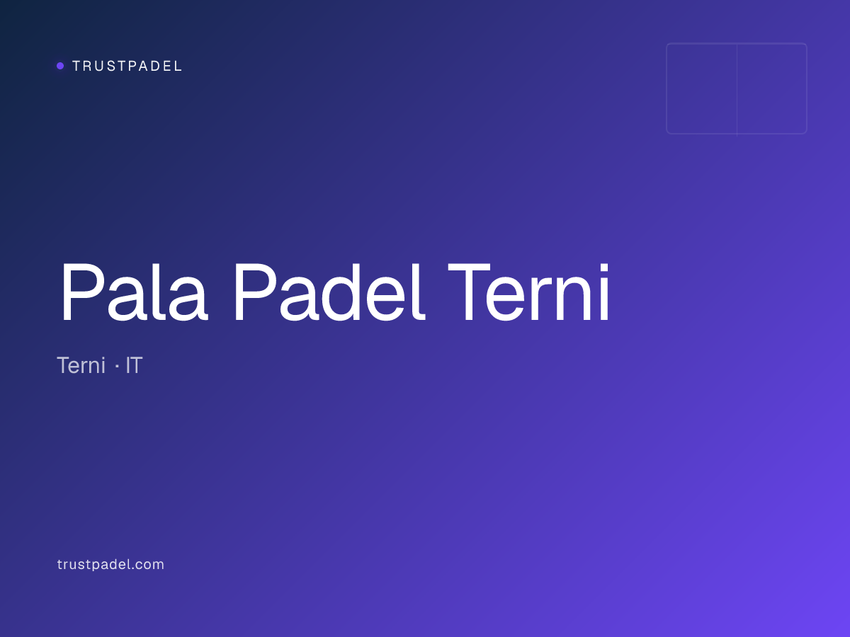 Pala Padel Terni padel club