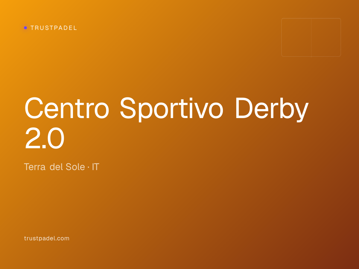 Centro Sportivo Derby 2.0 padel club