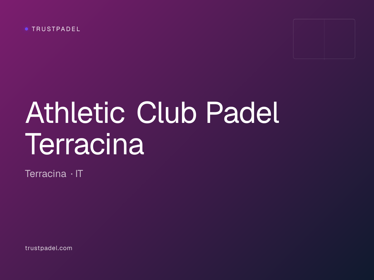 Athletic Club Padel Terracina padel club