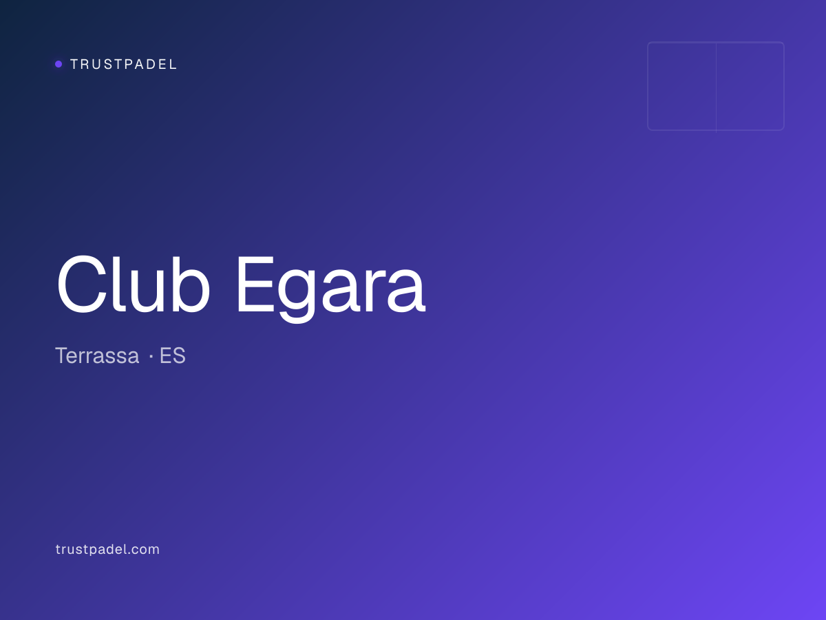 Club Egara padel club