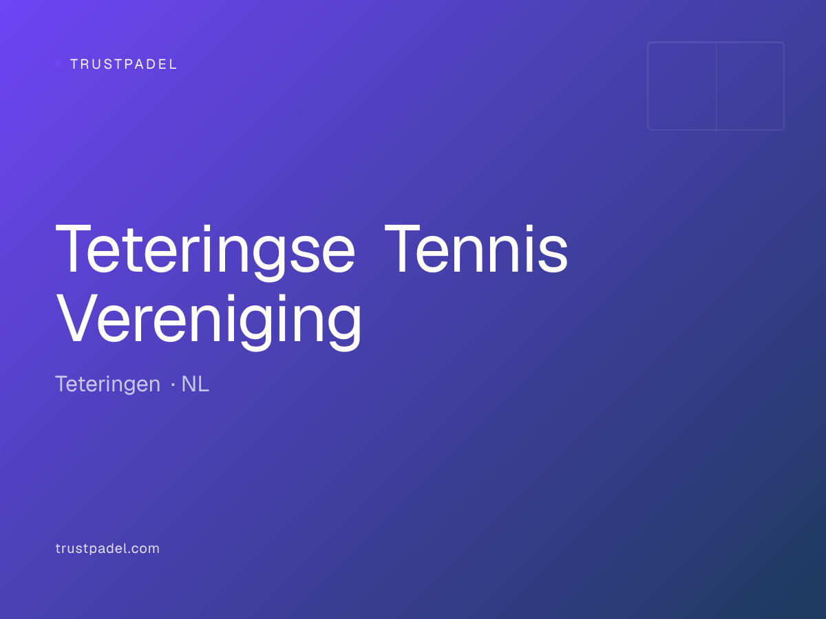 Teteringse Tennis Vereniging padel club